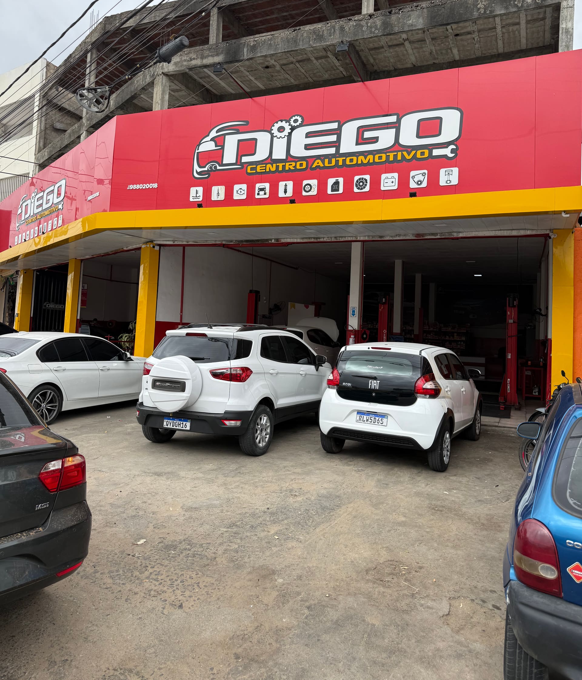 Fachada da Diego Centro Automotivo em Petrolina/PE